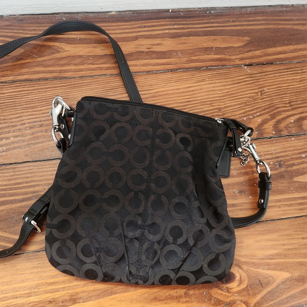 Women's Coach black crossbody